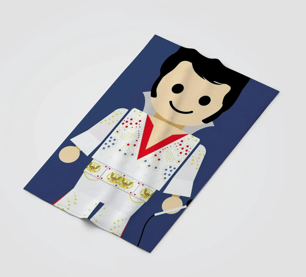 Elvis Toy coperta in pile da Rafa Gomes