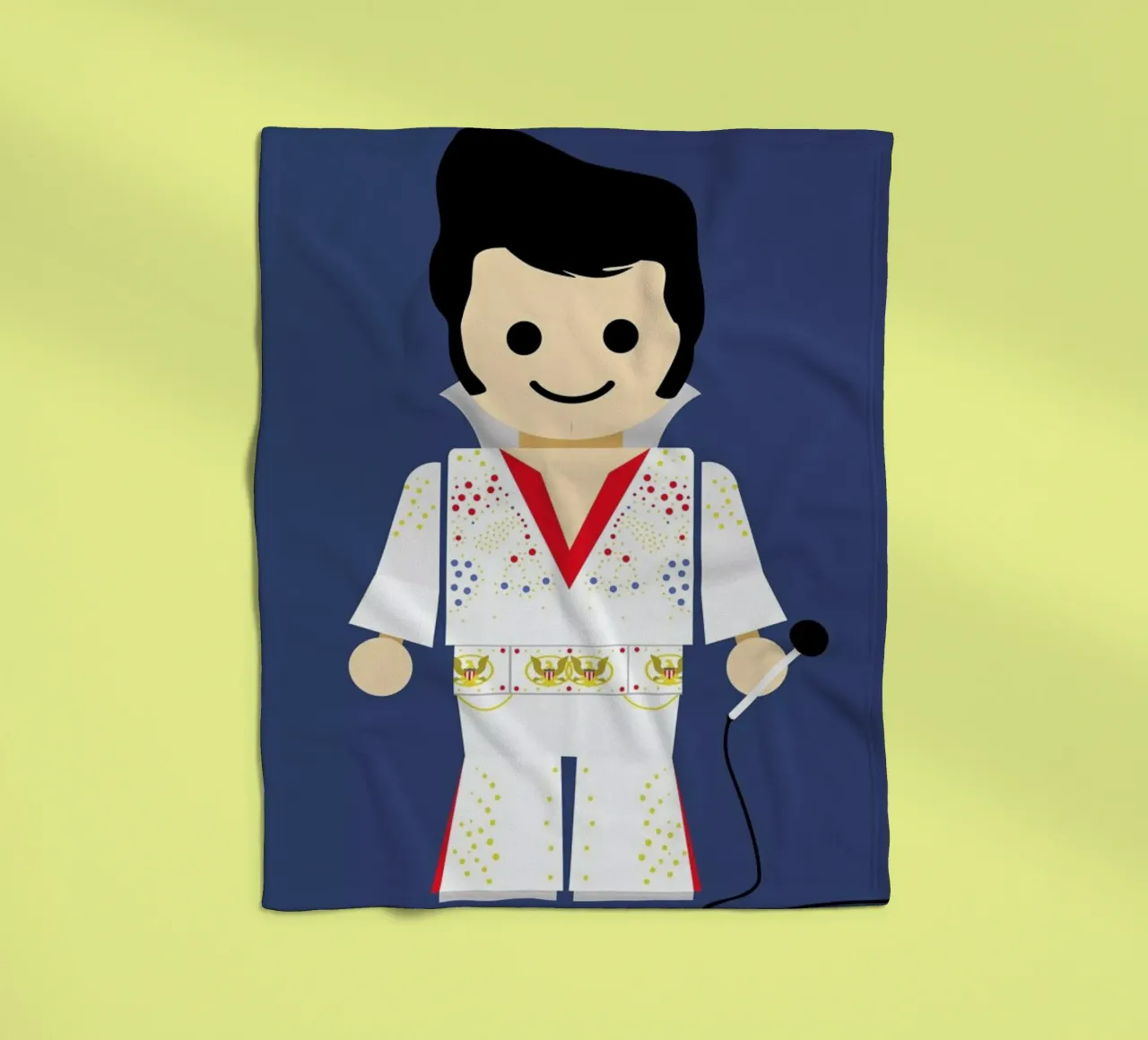 Elvis Toy coperta in pile da Rafa Gomes