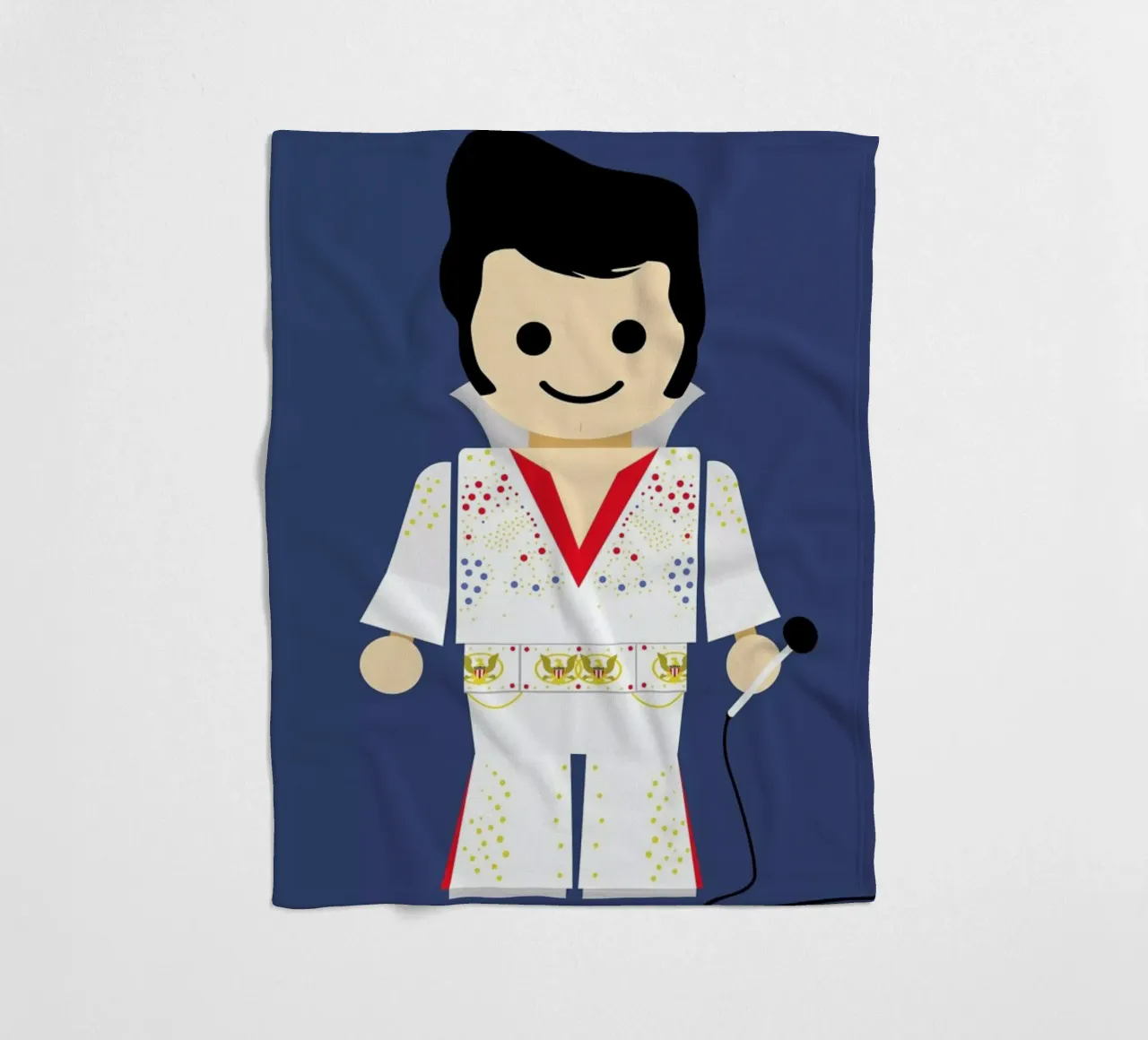 Elvis Toy coperta in pile da Rafa Gomes