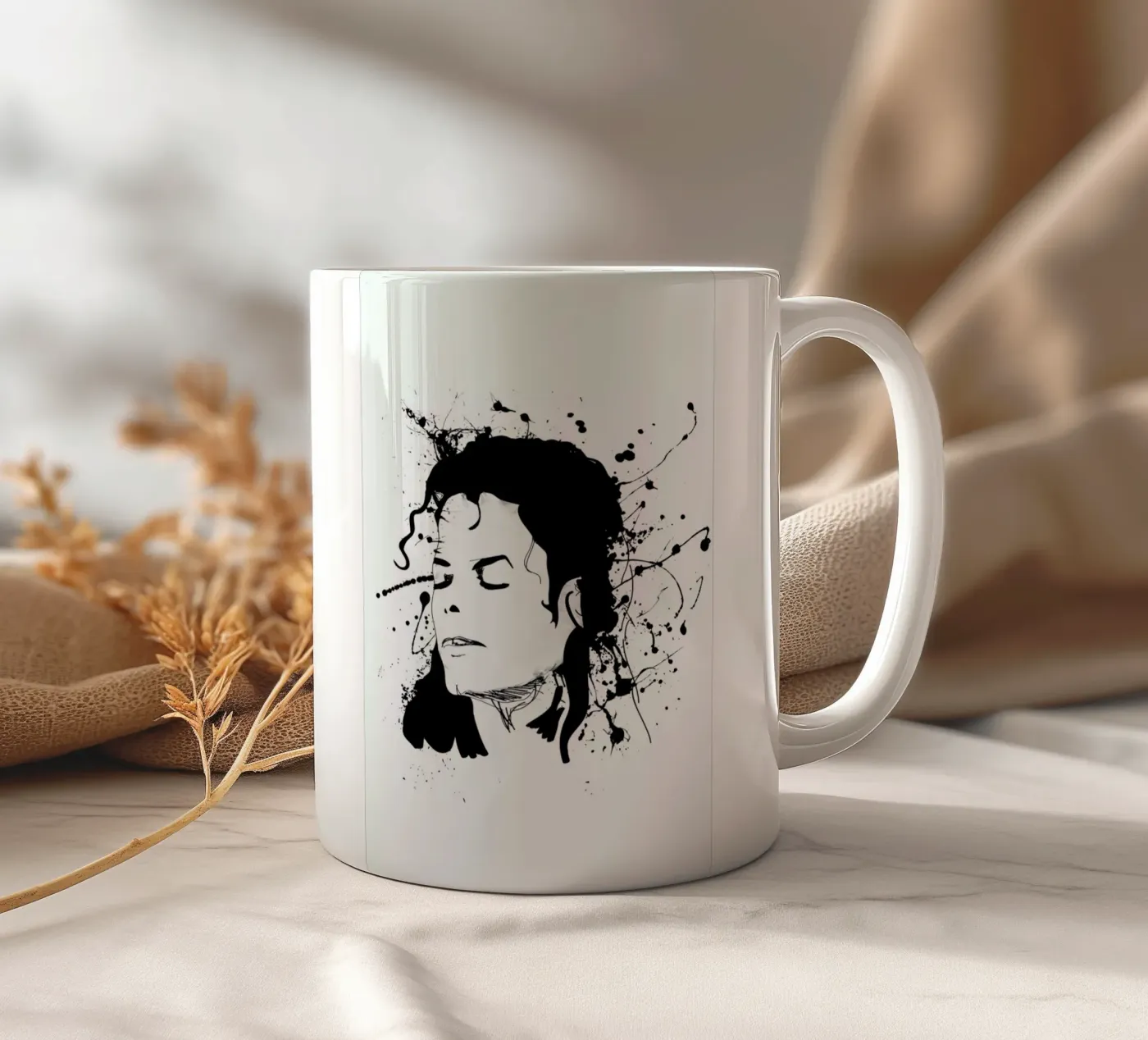 Michael ceramic mug by AS Art