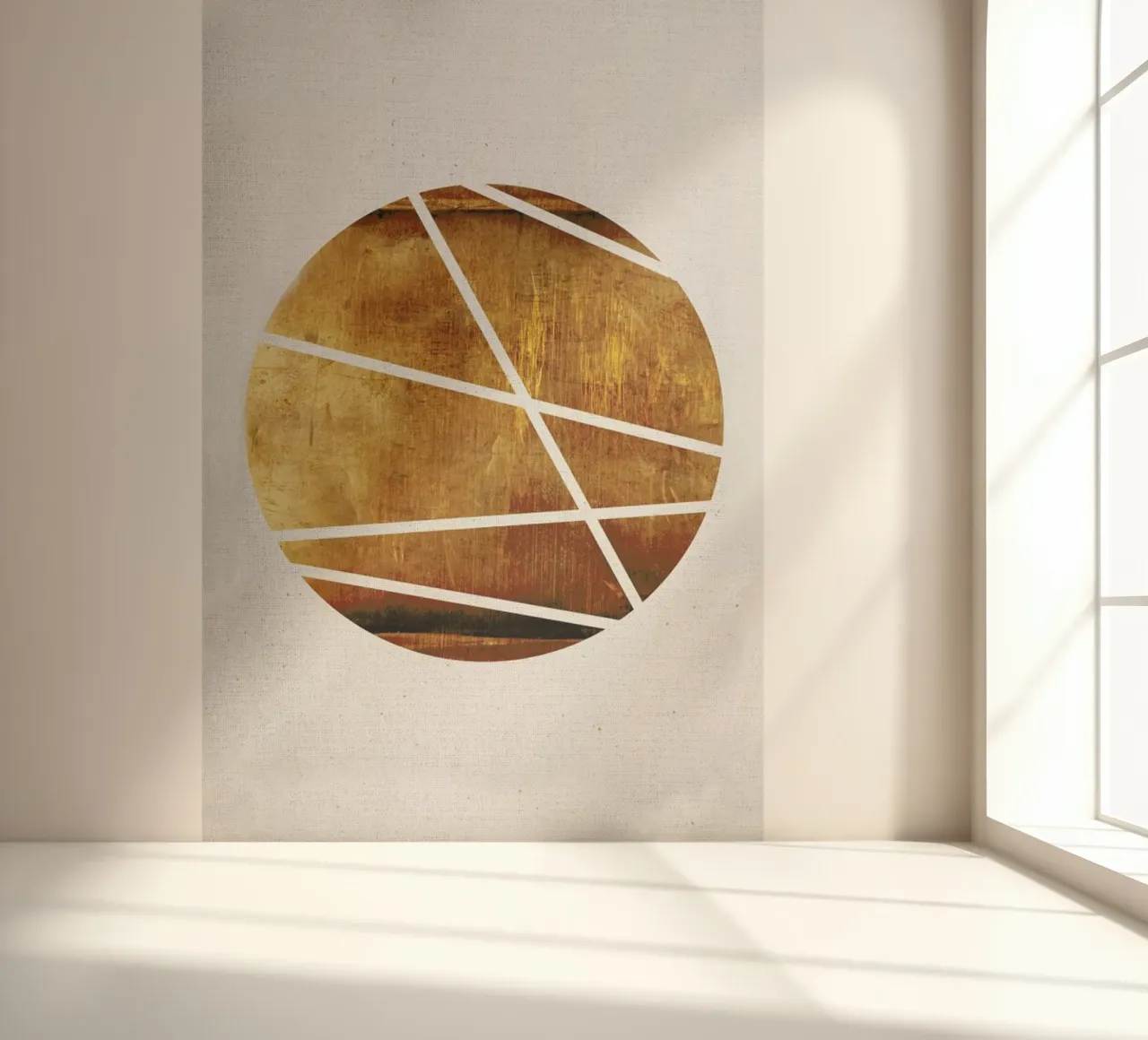 Circle fotobehang van Froilein Juno