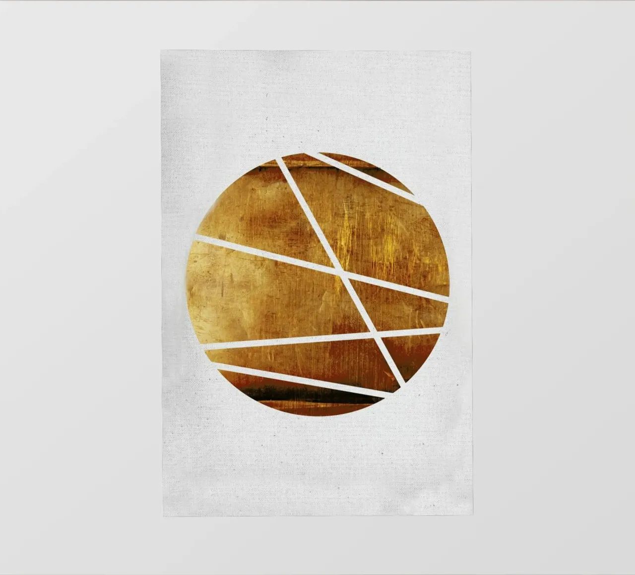 Circle fotobehang van Froilein Juno