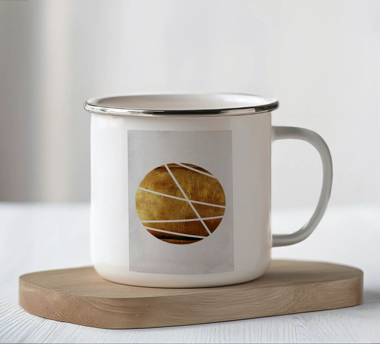 Circle tazza in smalto da Froilein Juno