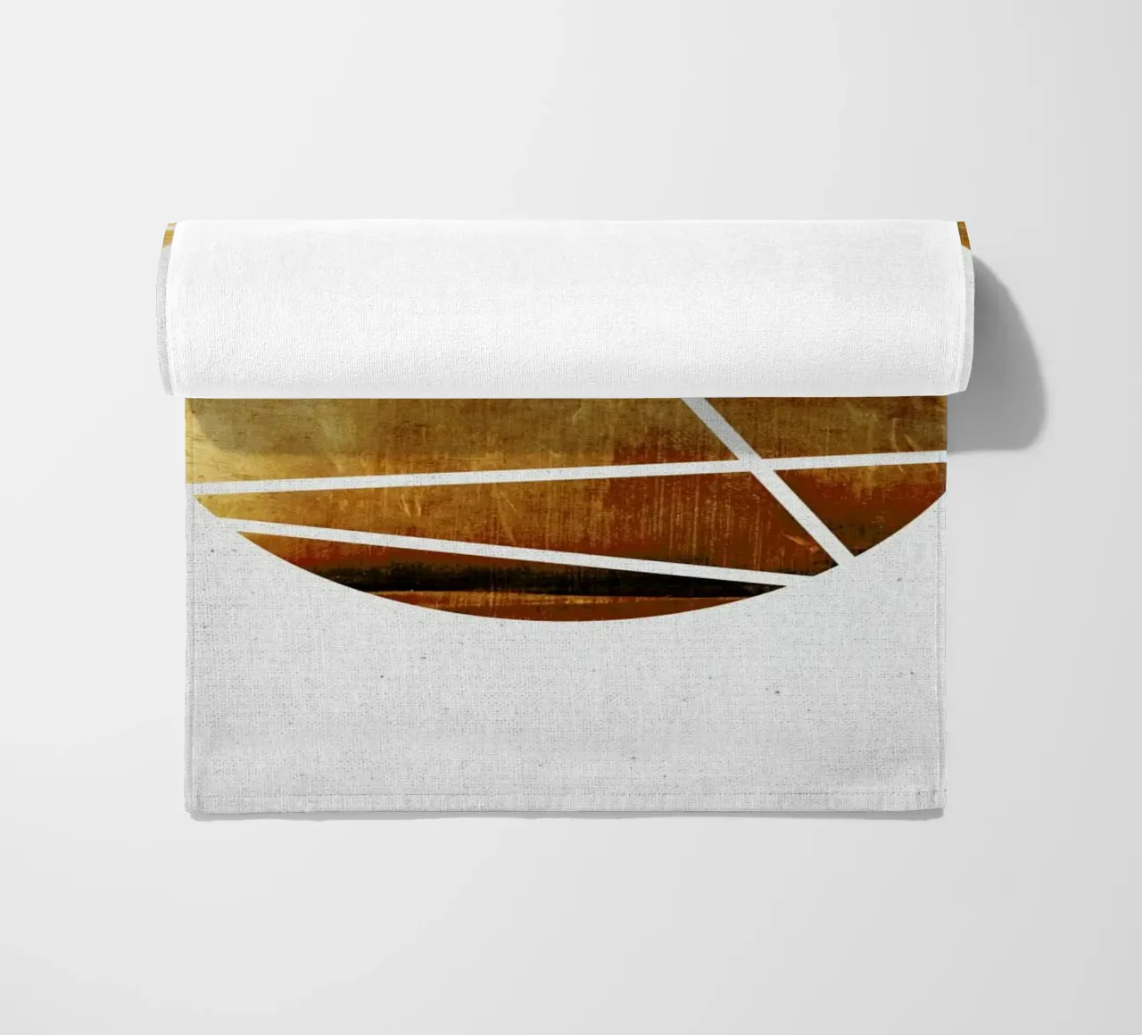 Circle beach towel by Froilein Juno