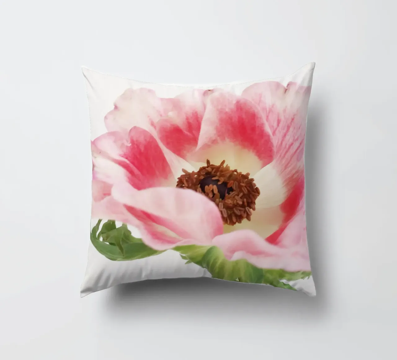 Anemone rosa II cuscino da Cassia Beck Photography