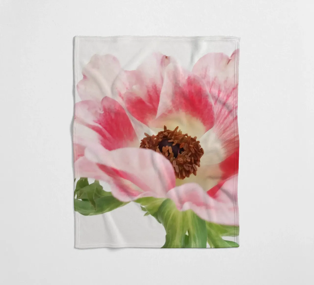 Anemone rosa II coperta in pile da Cassia Beck Photography
