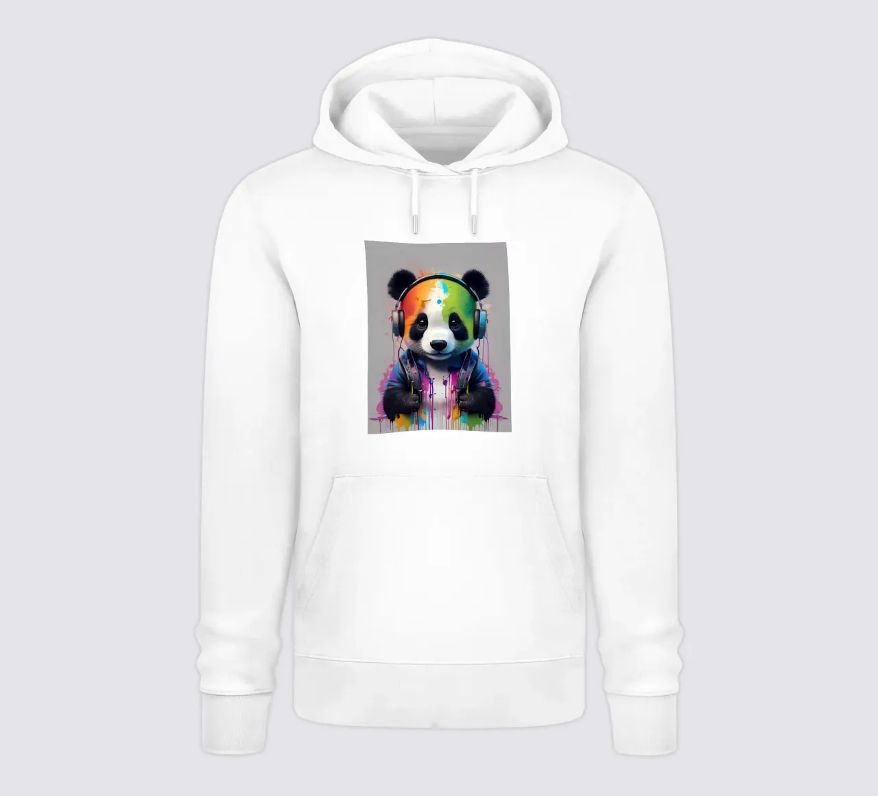 Baby panda in cuffia felpa con cappuccio da MakArena