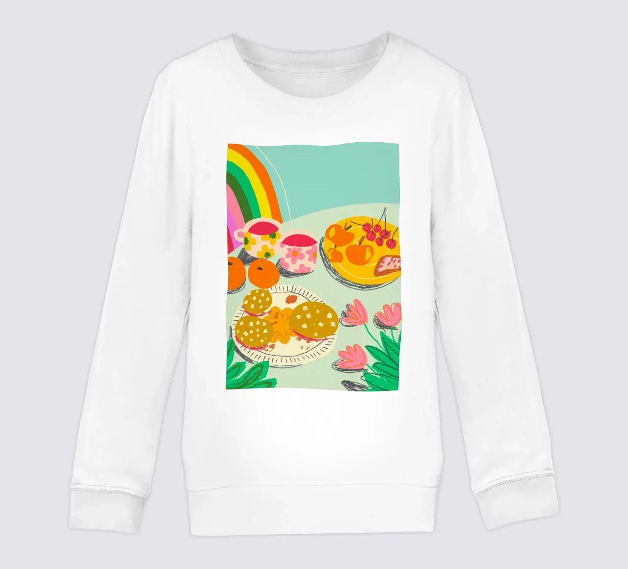 Rainbow cafe felpa bambino da GigiRosado