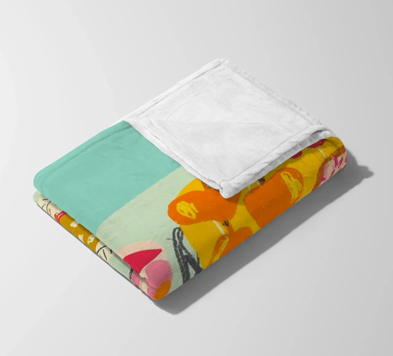 Rainbow cafe coperta in pile da GigiRosado