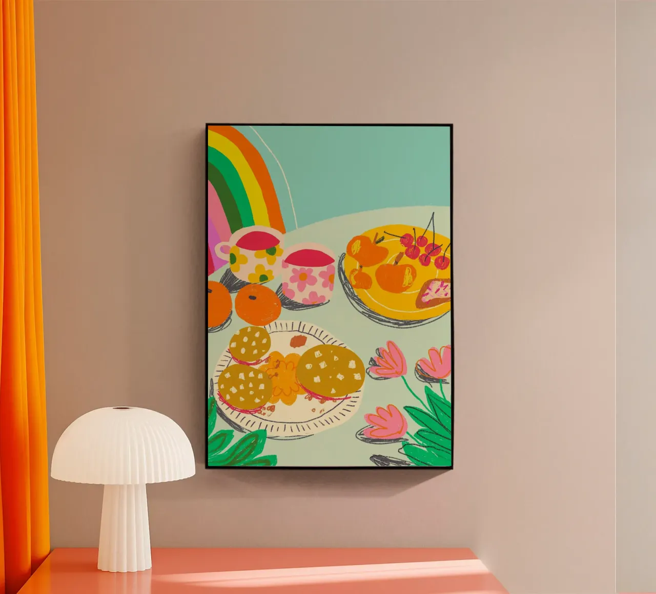 Rainbow cafe plexiglass da GigiRosado