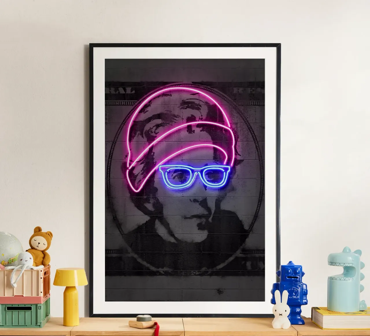Jackson poster con telaio in legno da Octavian