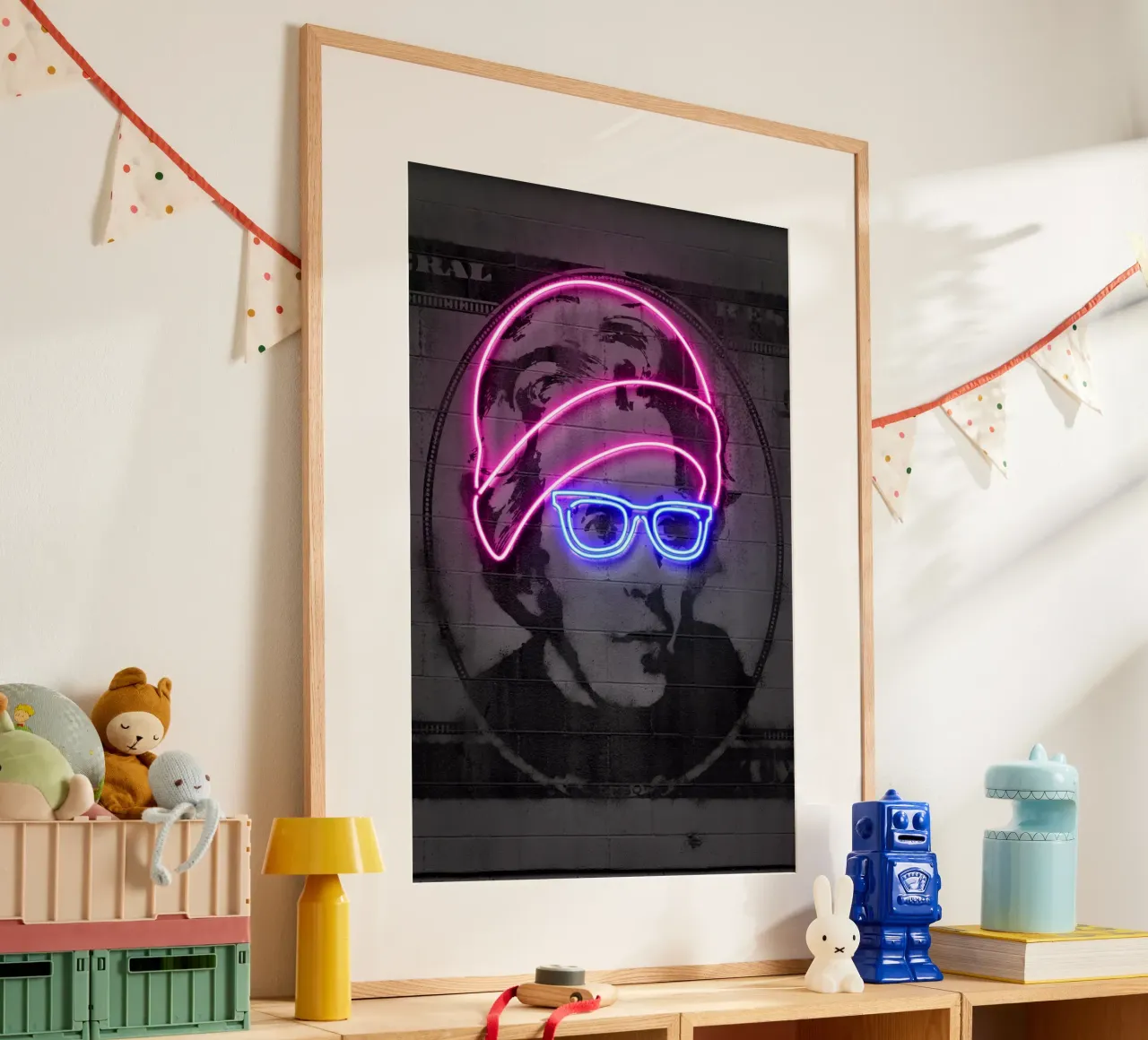 Jackson poster con telaio in legno da Octavian