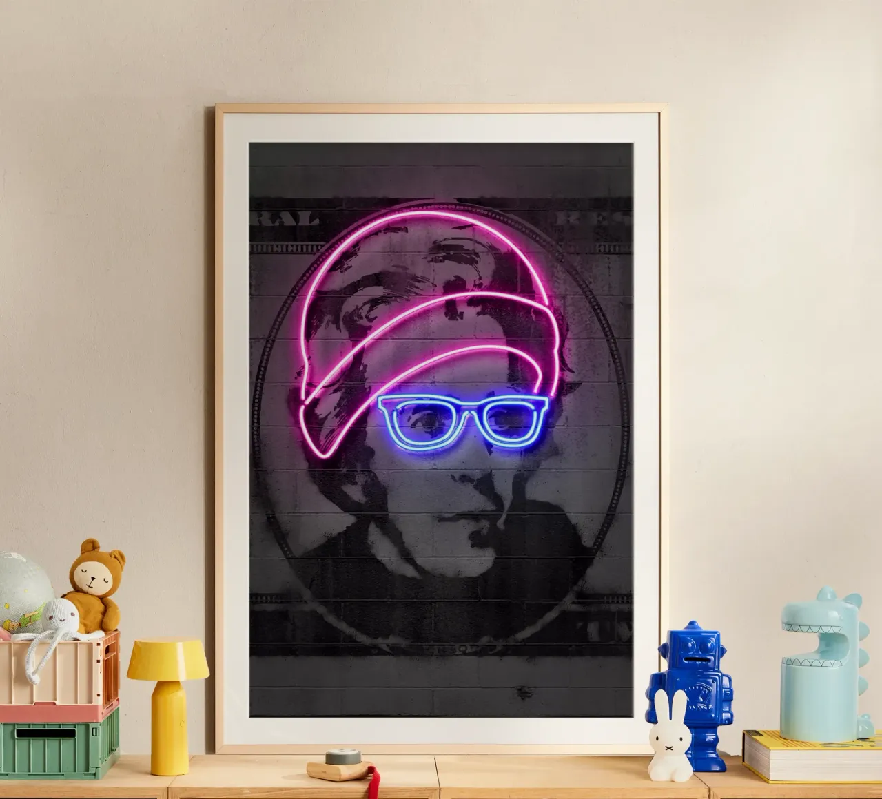Jackson poster con telaio in legno da Octavian