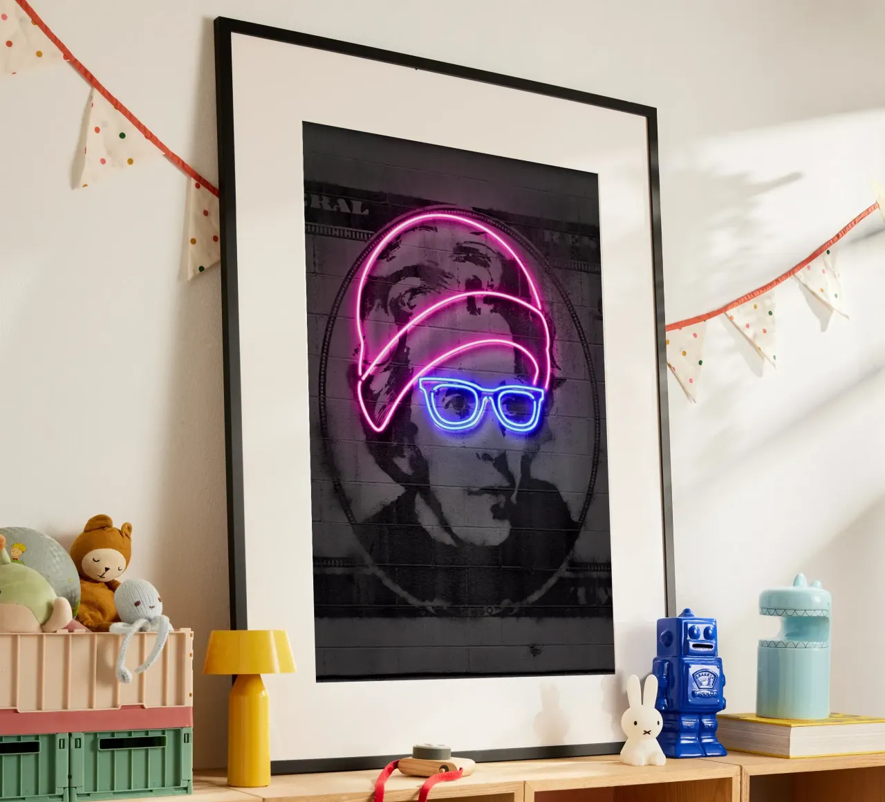 Jackson poster con telaio in legno da Octavian