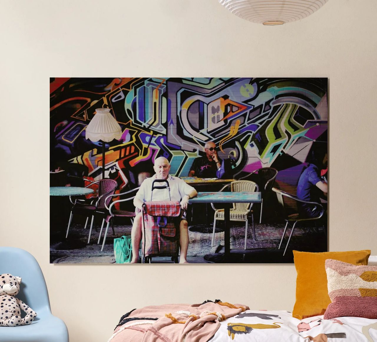 Adelaide Central Market poster by Emma Zoe Brew