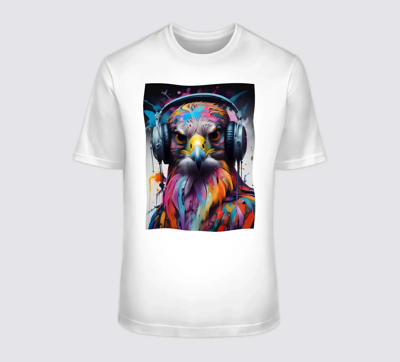 Falcon in cuffia t-shirt da MakArena