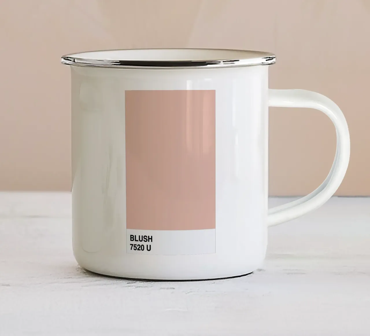 Blush tazza in smalto da Honeymoon Hotel