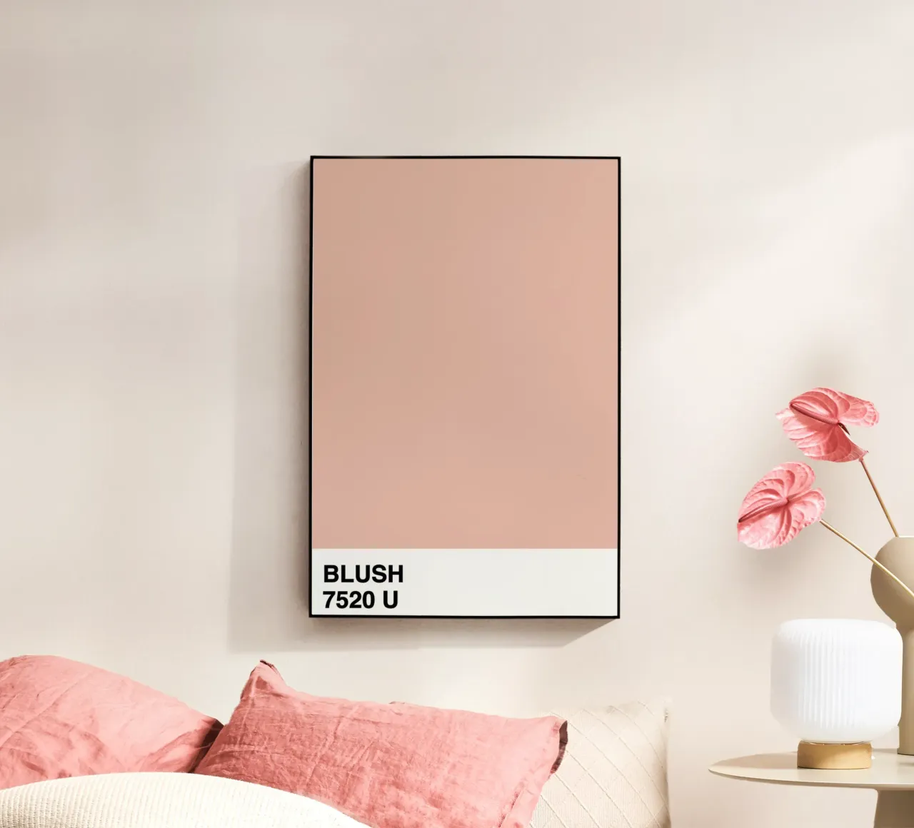 Blush acryl van Honeymoon Hotel