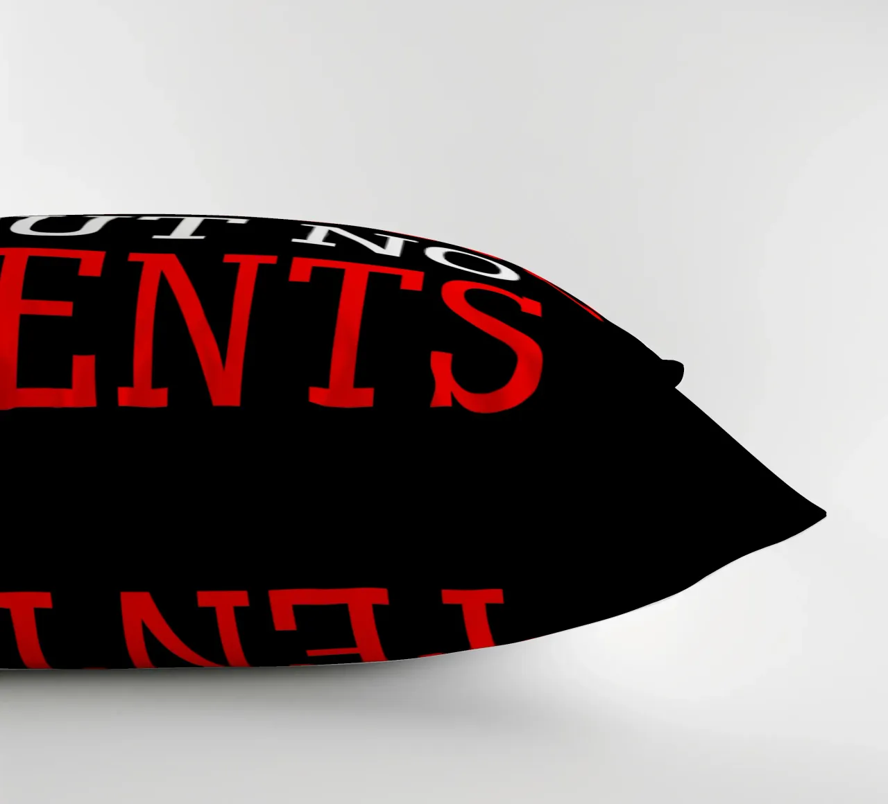 I See Clowns Divertente Sarcastico Brontolone Text Design cuscino da sillyindustries
