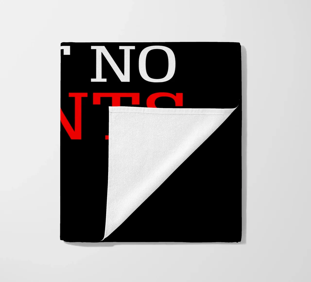 I See Clowns Divertente Sarcastico Brontolone Text Design telo mare da sillyindustries