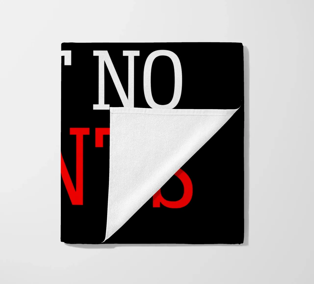 I See Clowns Divertente Sarcastico Brontolone Text Design telo mare da sillyindustries
