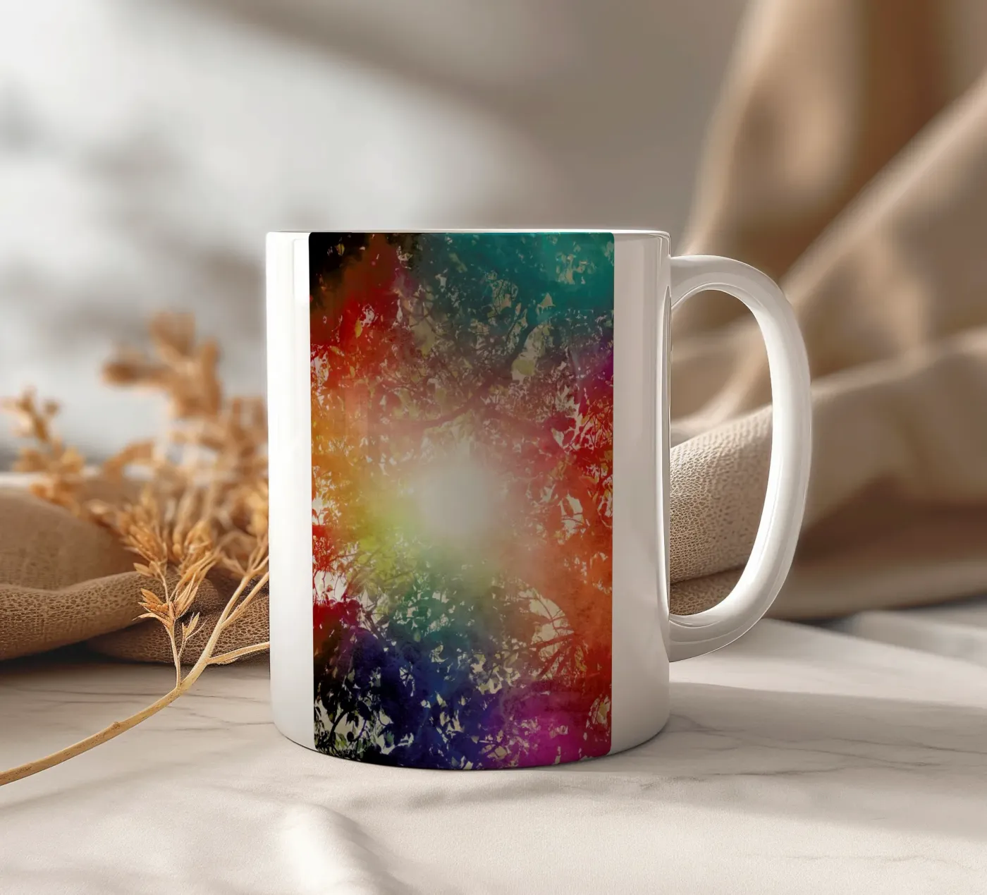 Sunshine ceramic mug by Angelo Cerantola