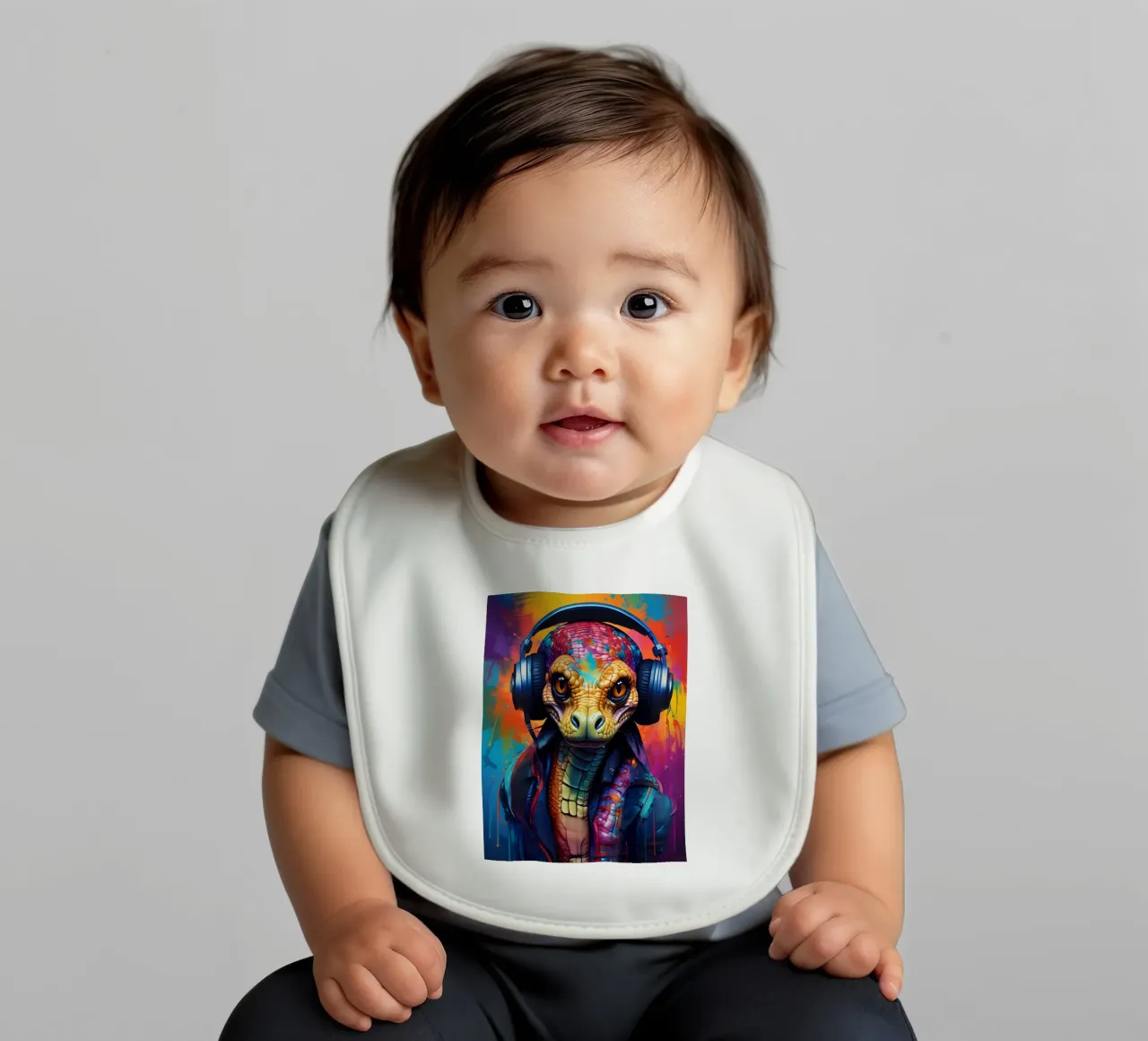 Serpente Cobra in cuffia bavaglino da MakArena