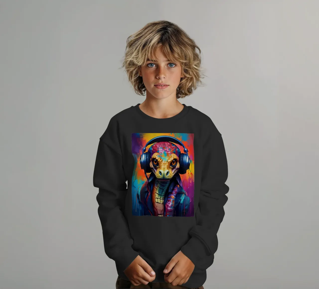 Serpente Cobra in cuffia felpa bambino da MakArena