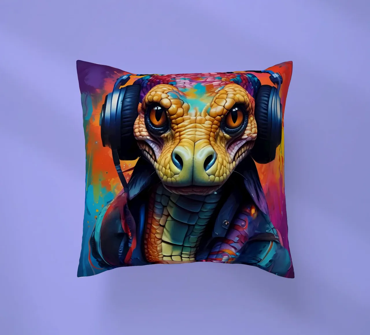 Serpente Cobra in cuffia cuscino da MakArena