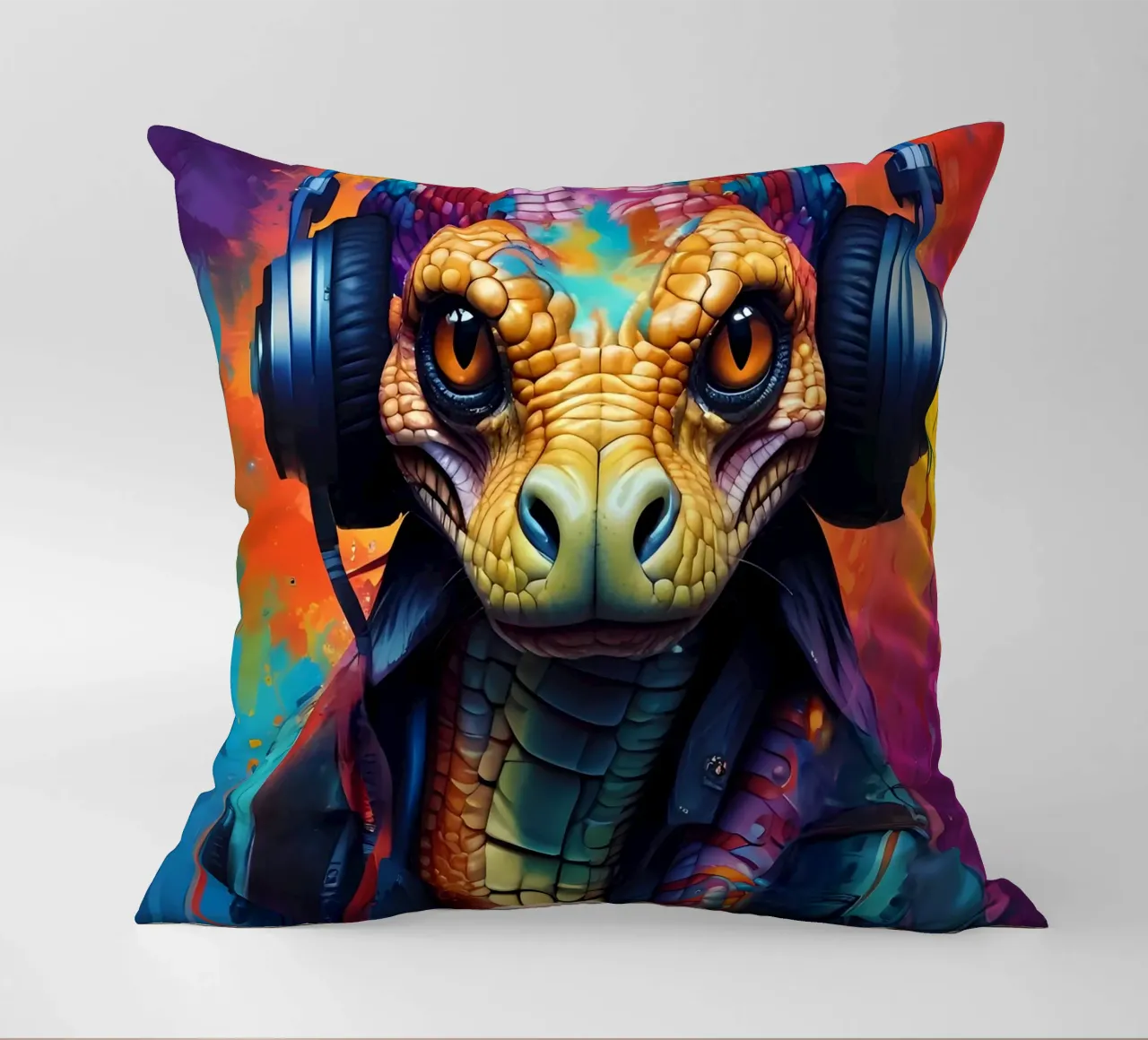 Serpente Cobra in cuffia cuscino da MakArena