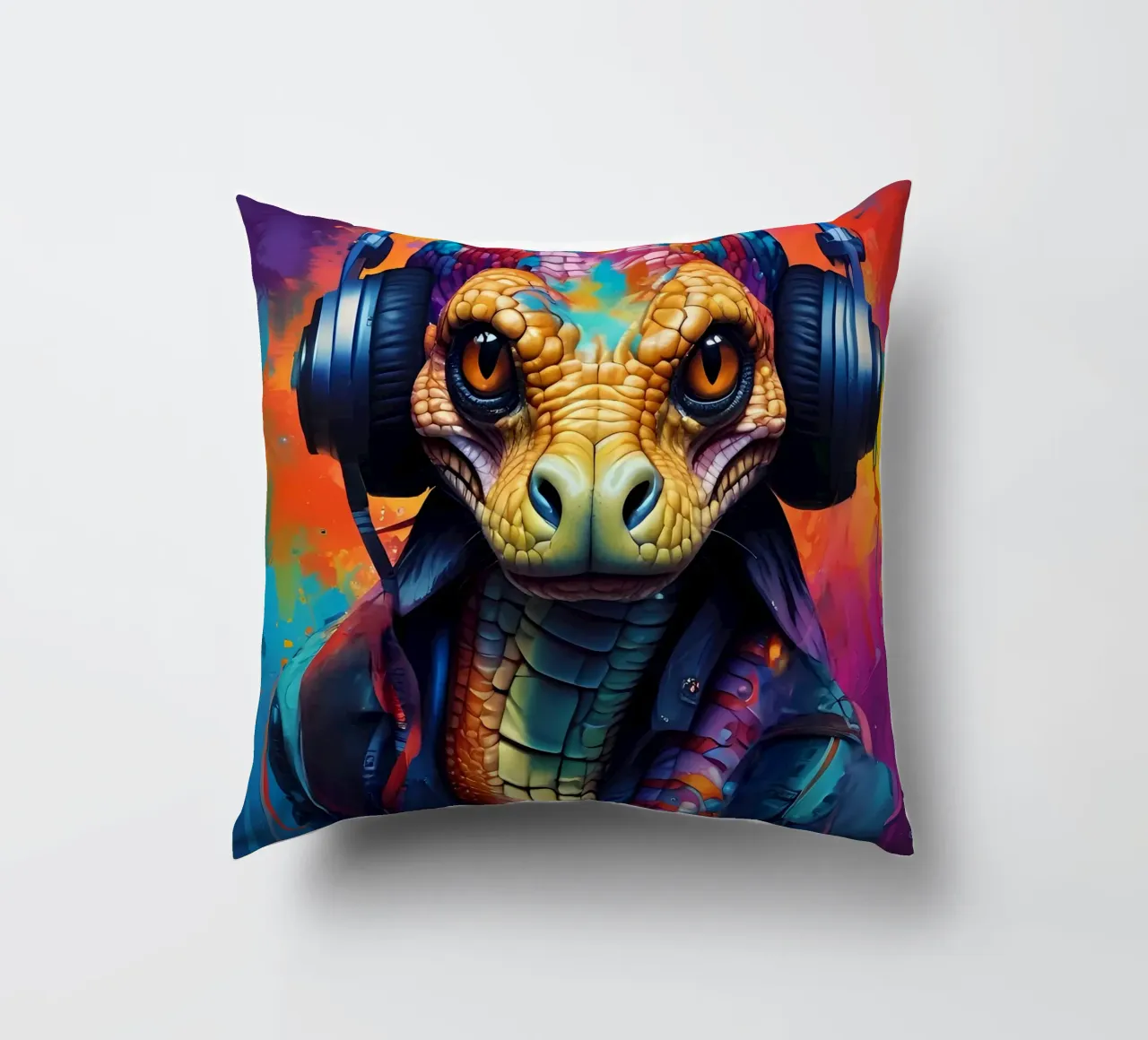 Serpente Cobra in cuffia cuscino da MakArena