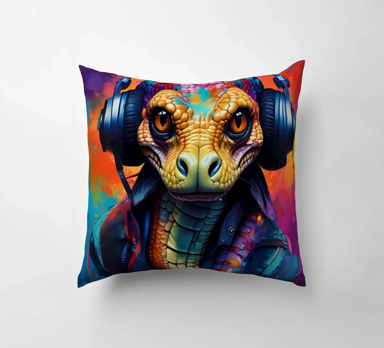 Serpente Cobra in cuffia cuscino da MakArena