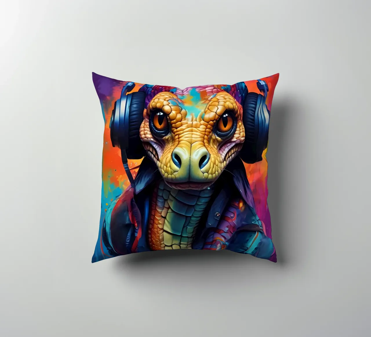 Serpente Cobra in cuffia cuscino da MakArena