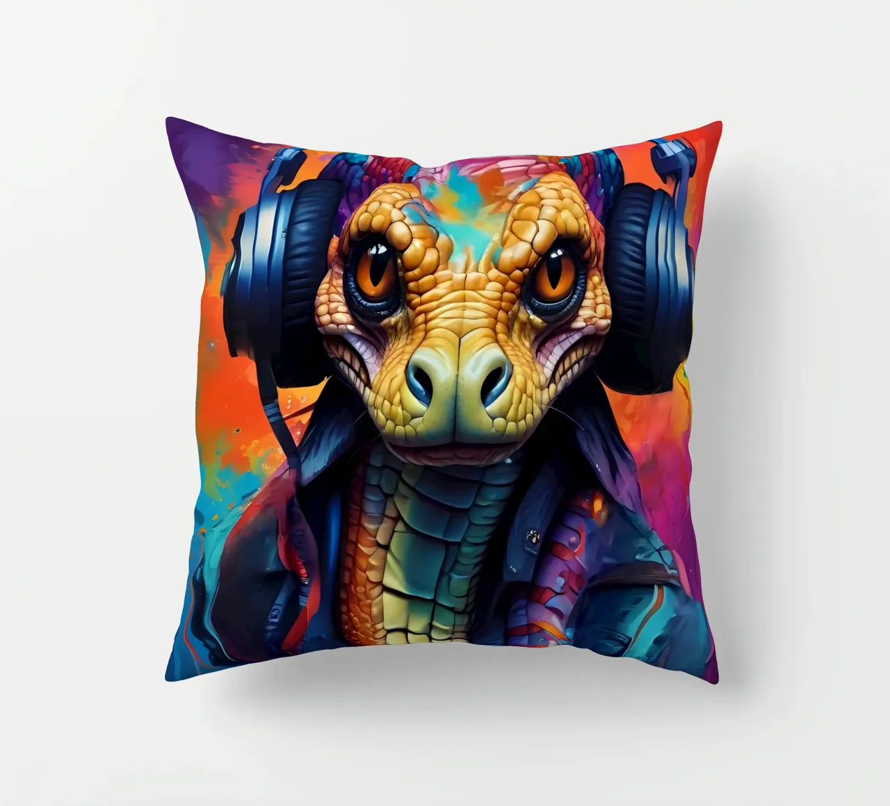 Serpente Cobra in cuffia cuscino da MakArena