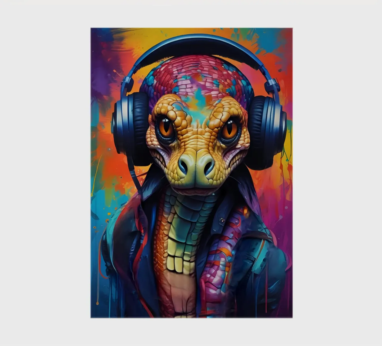 Serpente Cobra in cuffia diario da MakArena