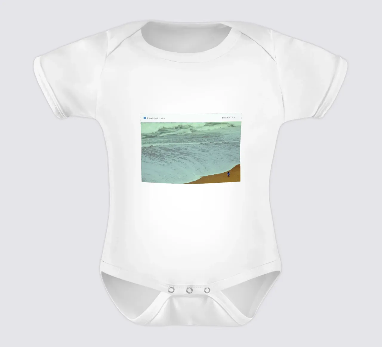 Biarritz 7688 body neonato maniche corte da In Full Color