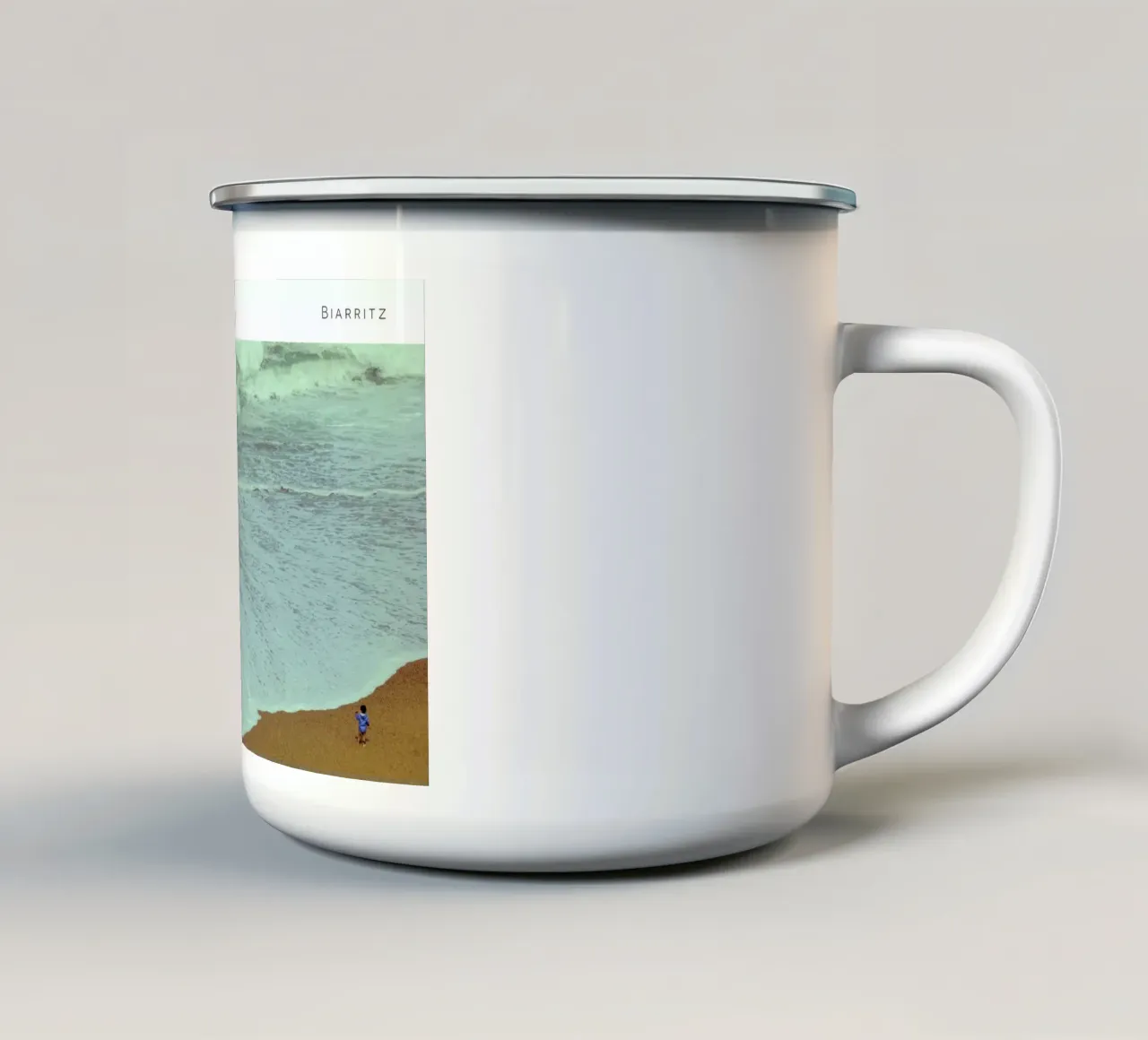 Biarritz 7688 tazza in smalto da In Full Color