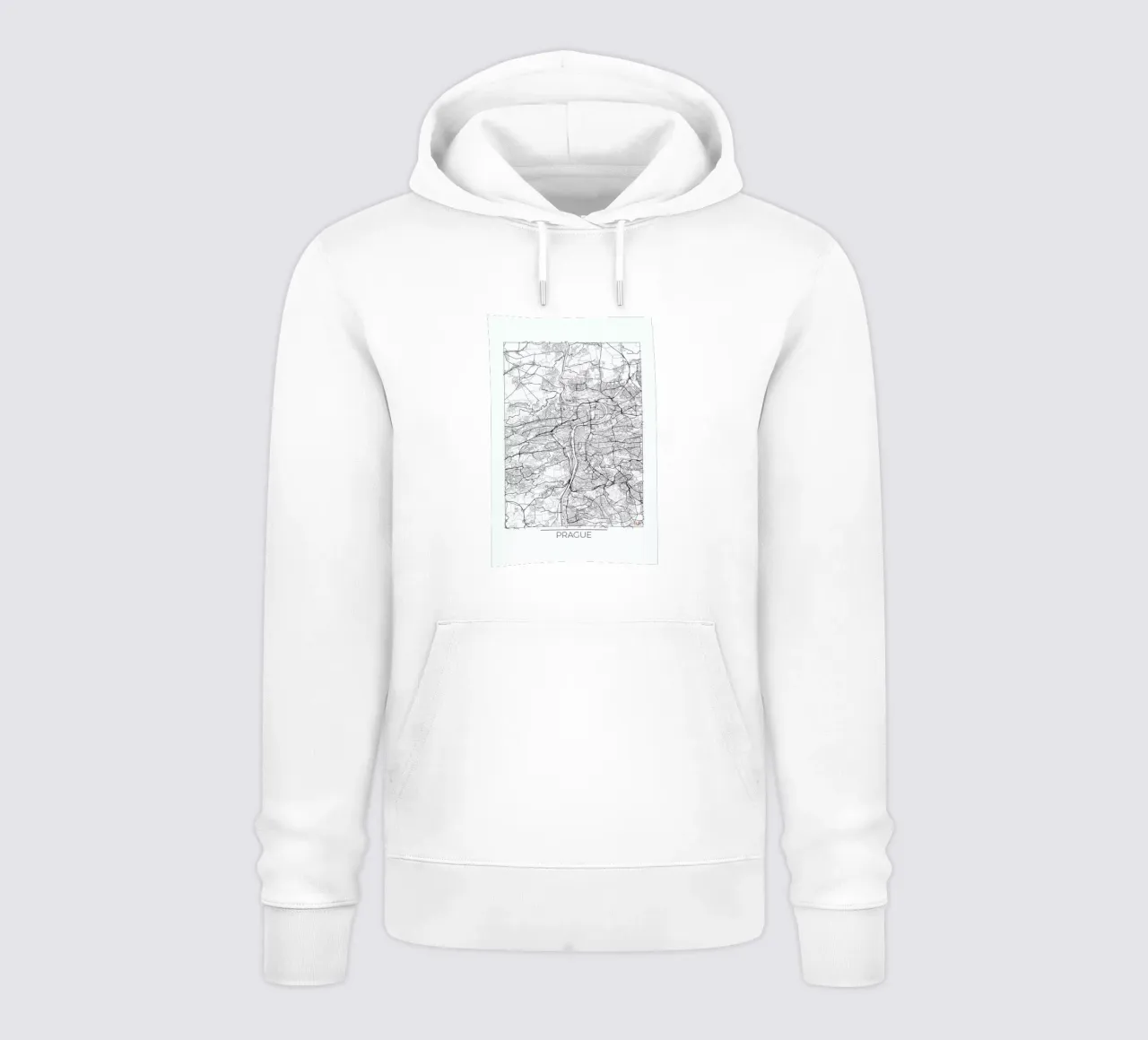 Prague Minimal sudadera con capucha de Hubert Roguski