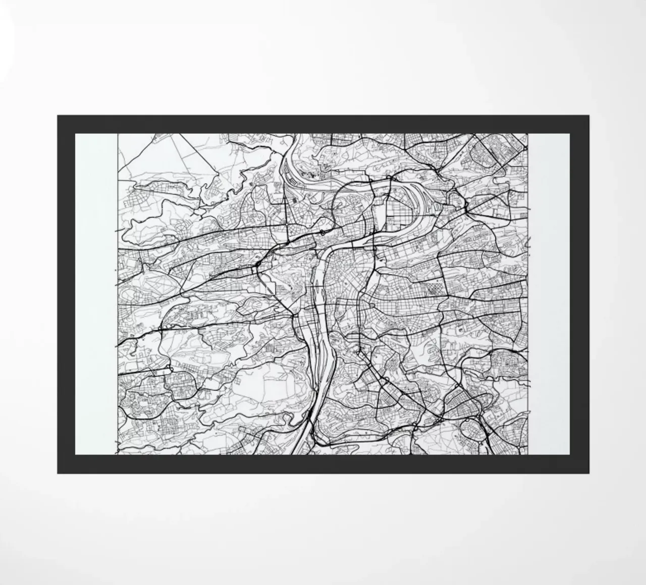 Prague Minimal felpudo de Hubert Roguski