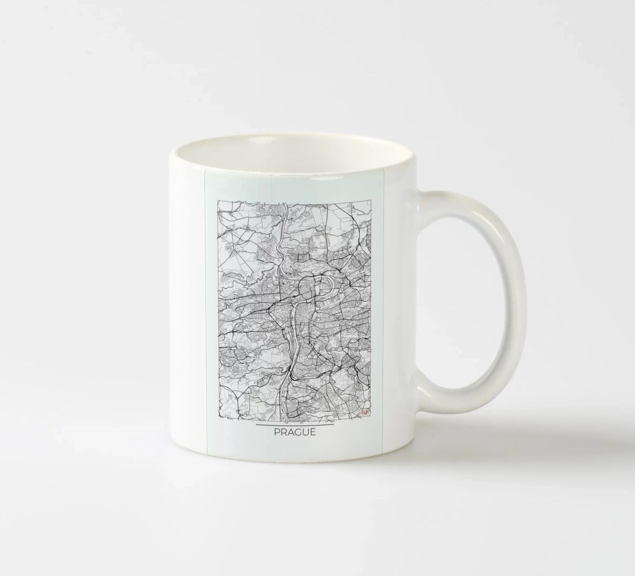Prague Minimal tazza in ceramica da Hubert Roguski