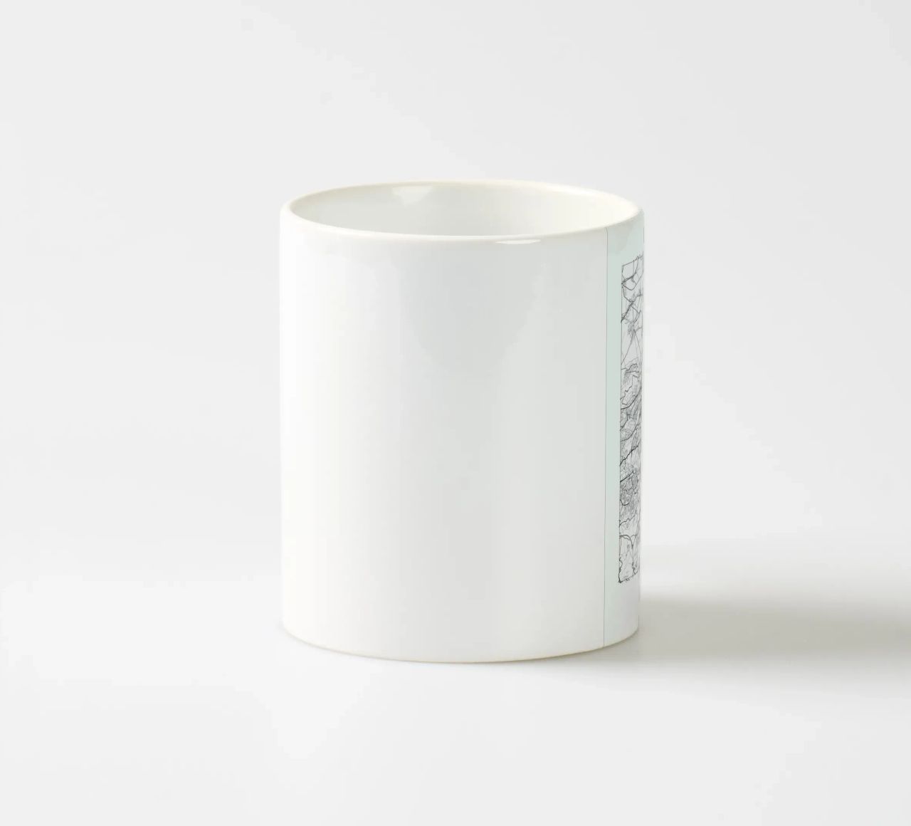 Prague Minimal tazza in ceramica da Hubert Roguski
