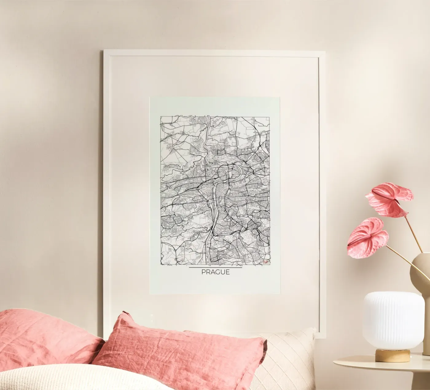 Prague Minimal poster da Hubert Roguski