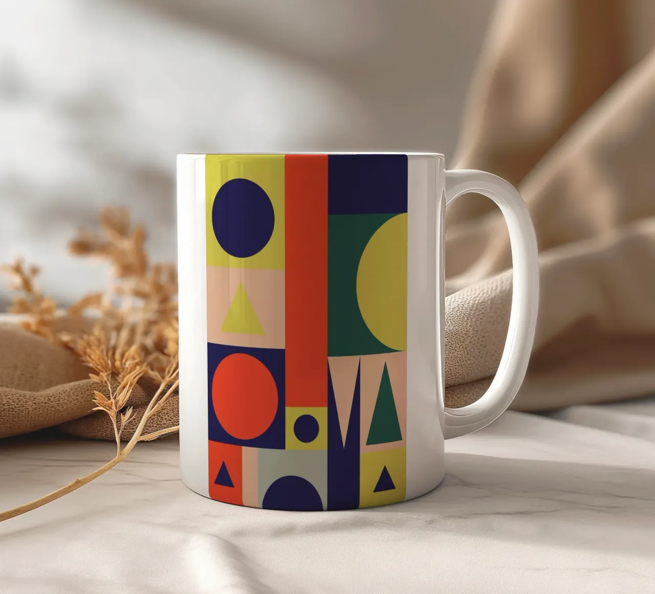 Landscape tazza in ceramica da The Poster Kid
