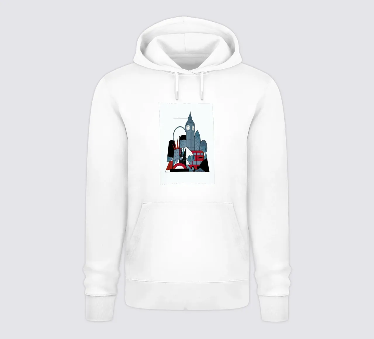 London felpa con cappuccio da Ale Giorgini