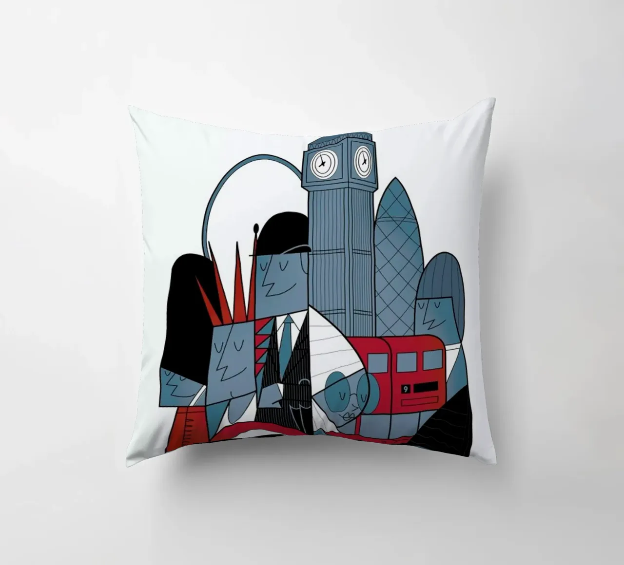 London cuscino da Ale Giorgini