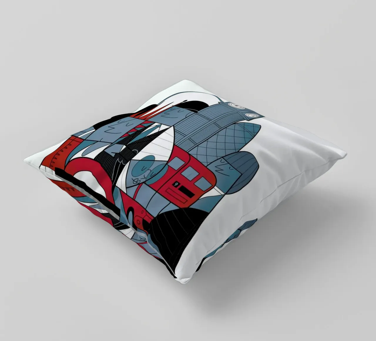 London cuscino da Ale Giorgini