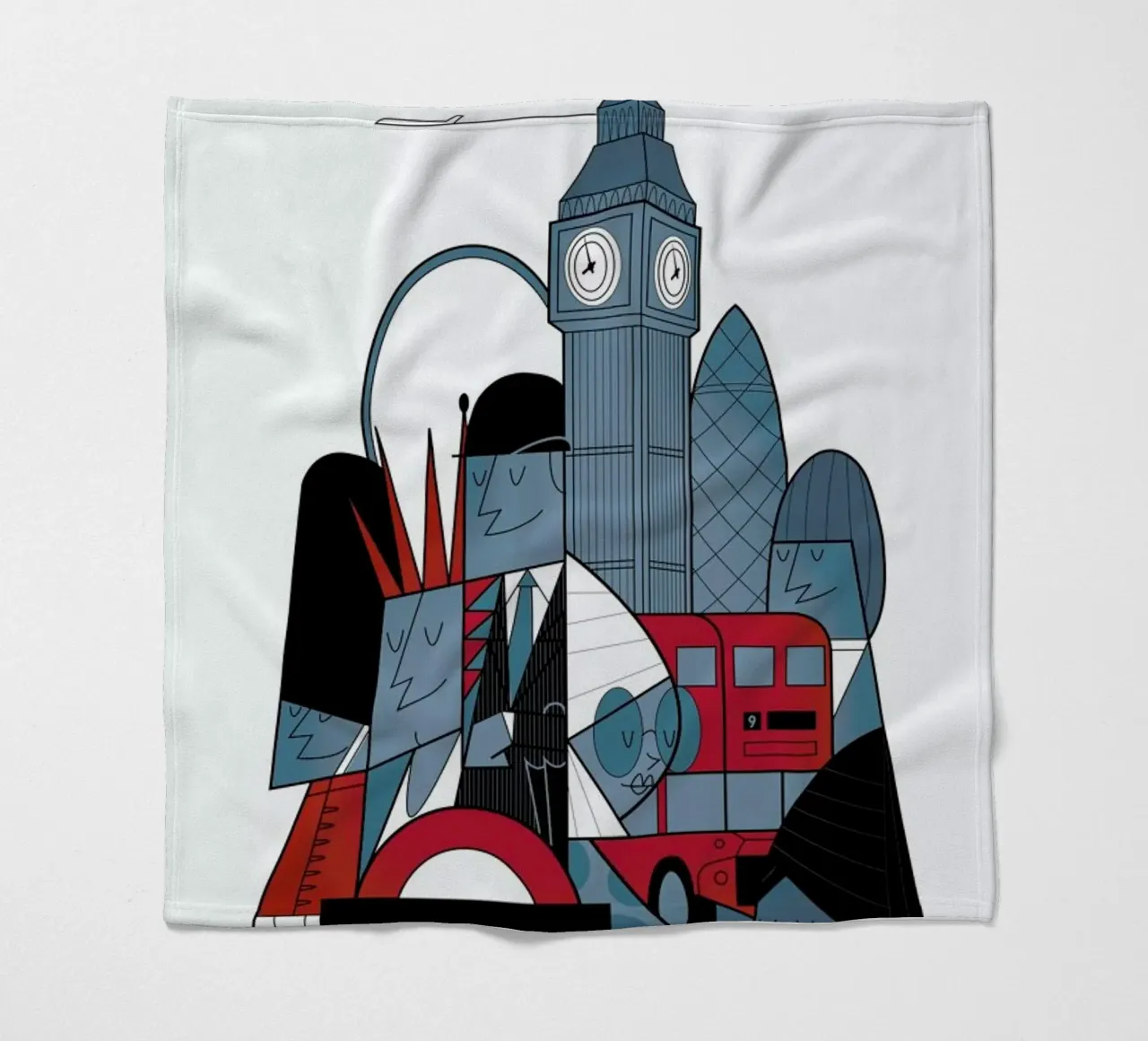 London coperta in pile da Ale Giorgini