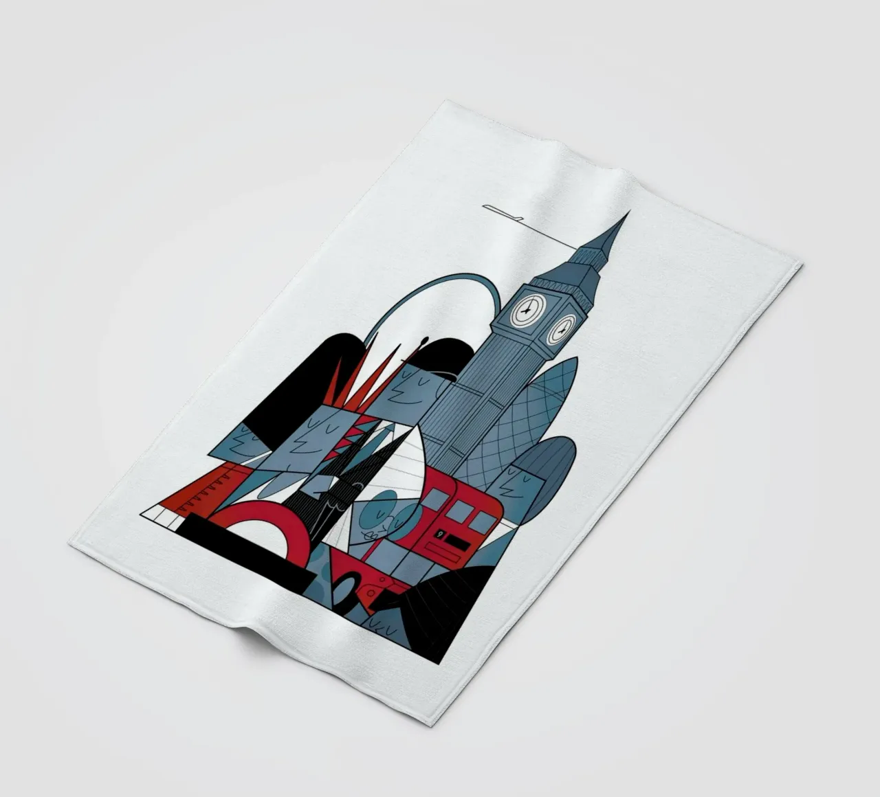 London coperta in pile da Ale Giorgini