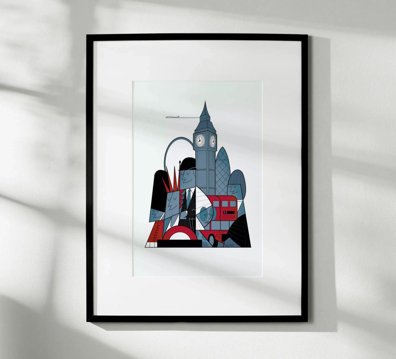 London poster by Ale Giorgini