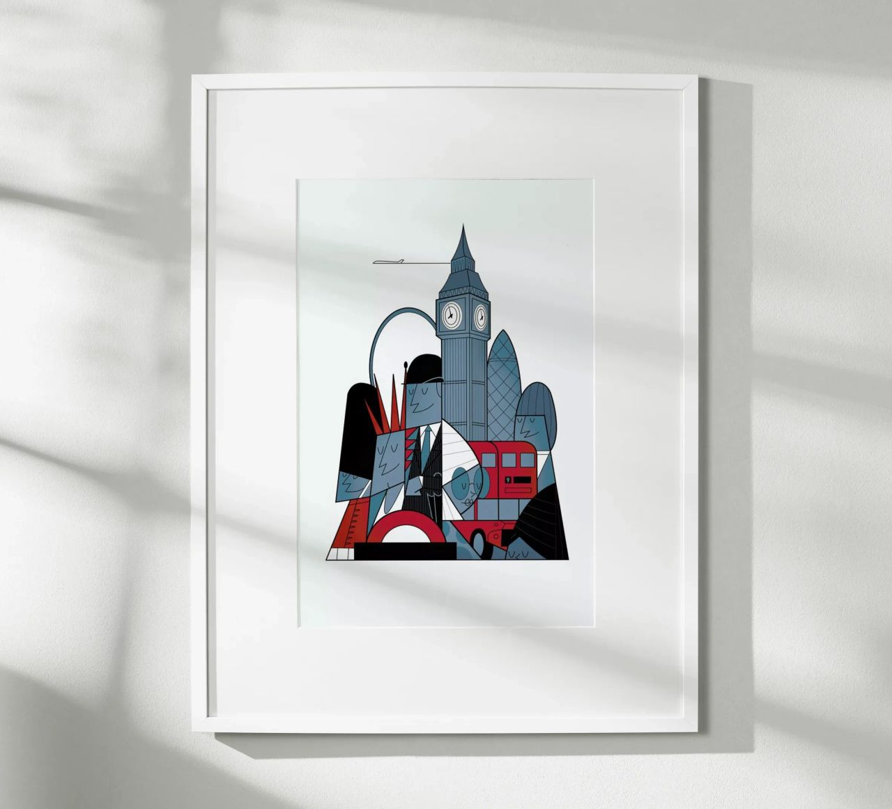 London poster by Ale Giorgini